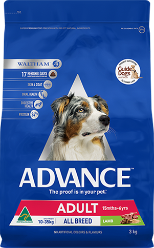 ADVANCE DOG ADULT LAMB & RICE 3KG
