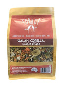 FORAGE COCKATOO, GALAH & CORELLA 500G