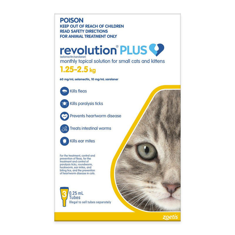 Revolution Plus for small cat