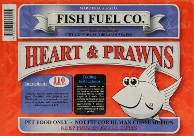 AQUA ONE HEART & PRAWN FOOD 110G