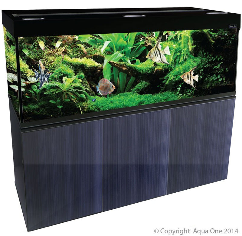 AQUA ONE BRILLIANCE 180L AQUARIUM SET BLACK