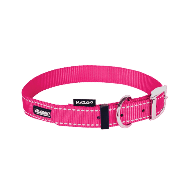 CLASSIC - NYLON COLLAR PINK SMALL