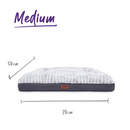 KAZOO CLOUD COMFORT BED GREY MEDIUM