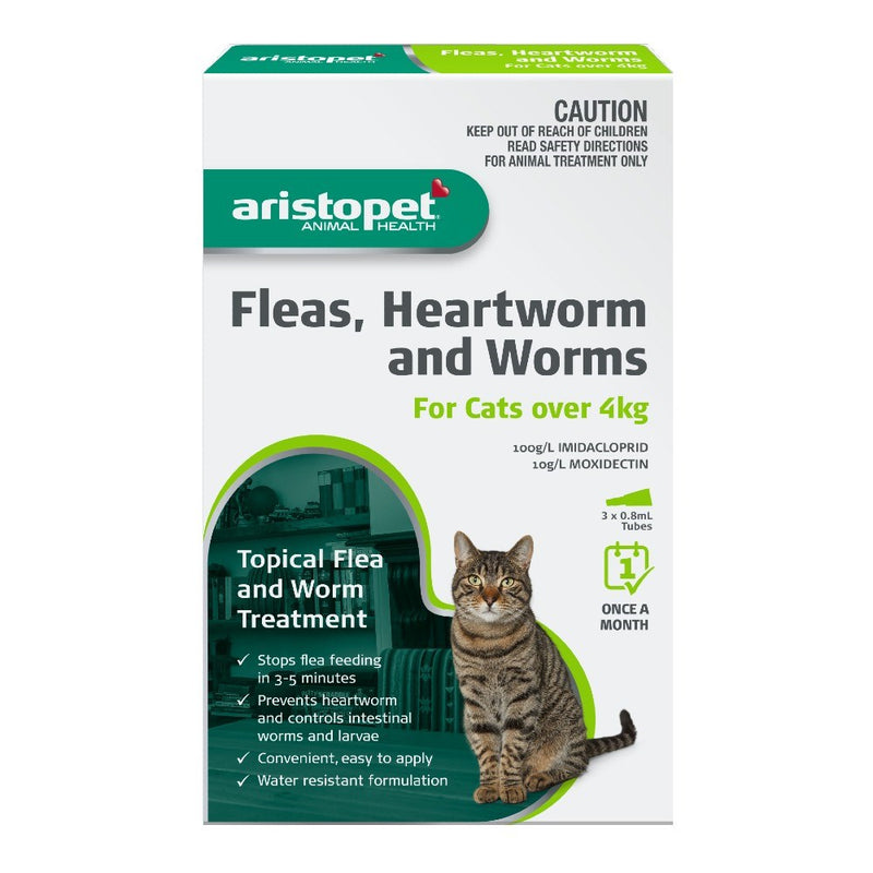 Aristopet Flea Worm Heartworm Cat