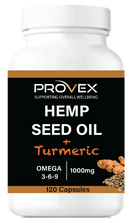PROVEX BOOST HEMP SEED & TURMERIC CAPSULES
