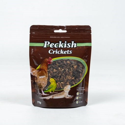 PECKISH DRIED CRICKETS 70GM