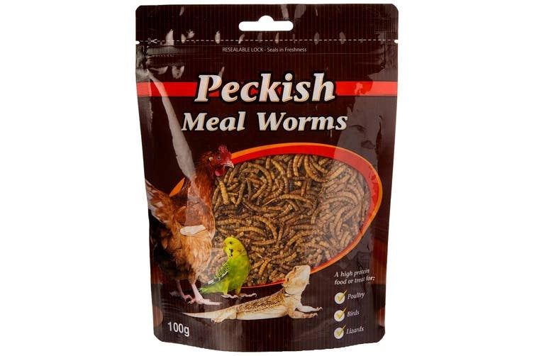 PECKISH MEALWORMS 100GM