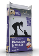 Kangaroo and turkey cat kibble