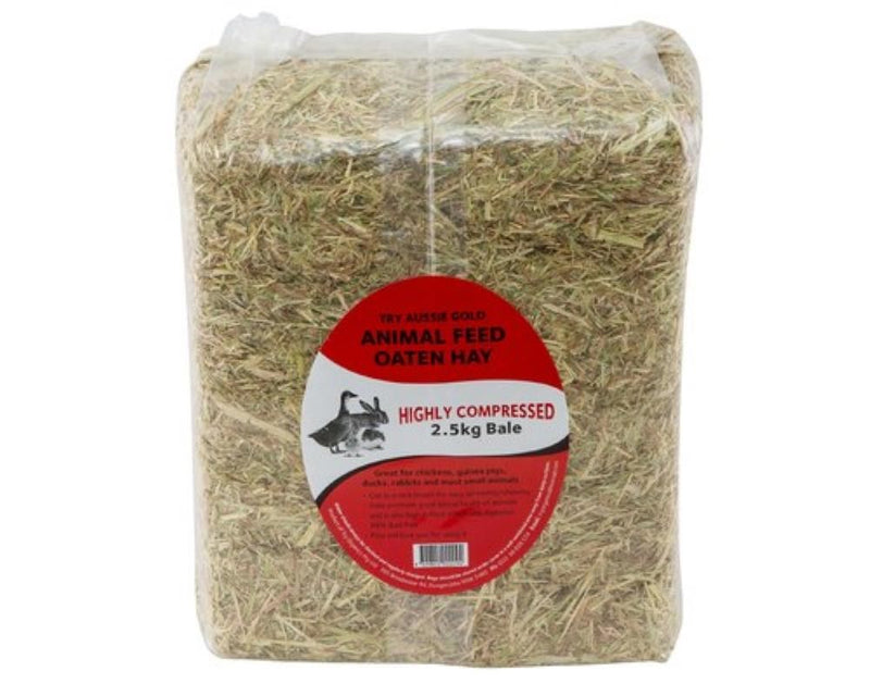 BREEDERS CHOICE SEEDS SMALL ANIMAL BEDDING OATEN HAY 2.5KG