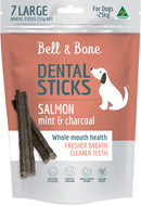 BELL & BONE DENTAL STICKS SALMON, MINT & CHARCOAL LARGE 231G