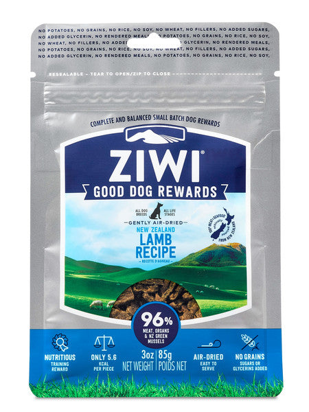 ZIWI PEAK GOOD DOG REWARDS LAMB 85GM