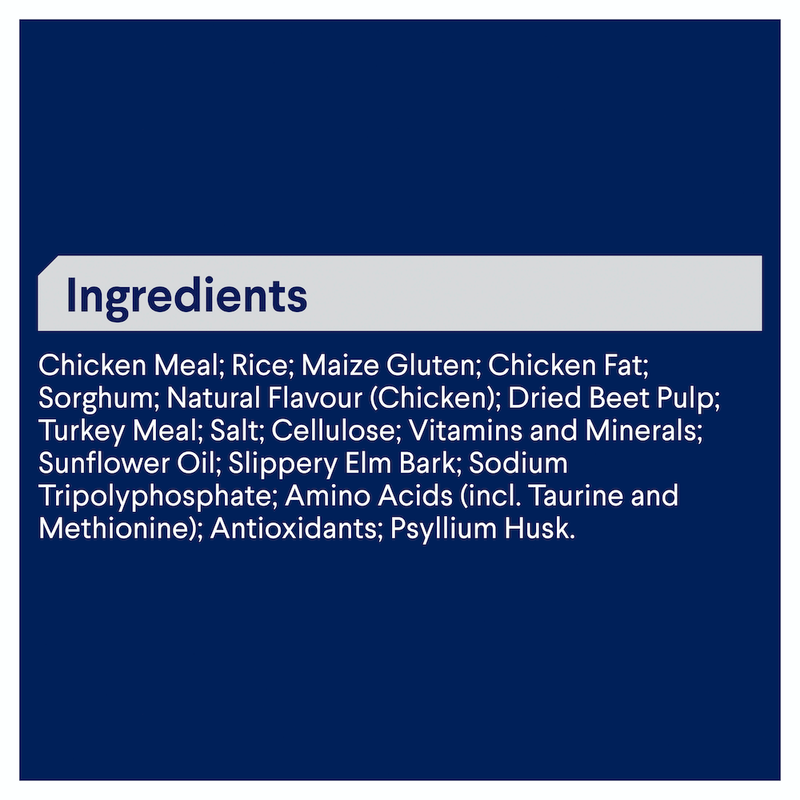 Ingredients of chicken hairball