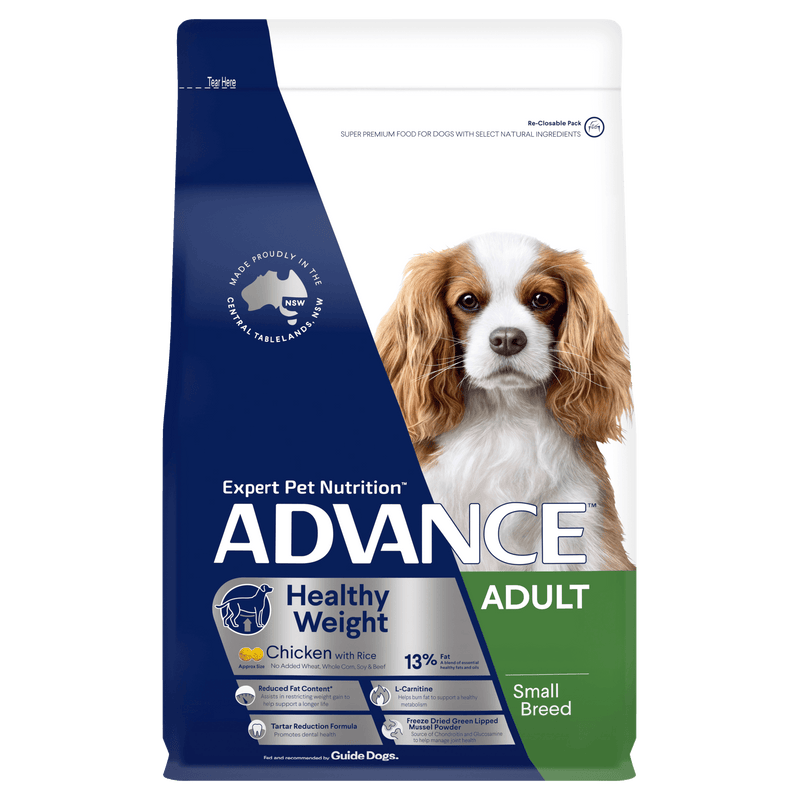 Advance healthy weight small breed