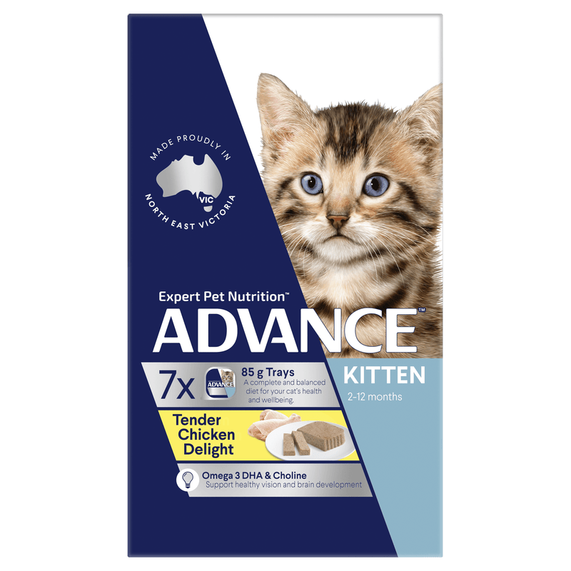 Advance wet kitten food