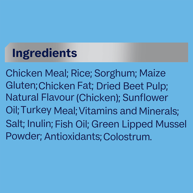 Ingredients puppy large breed