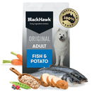 Black hawk fish kibble