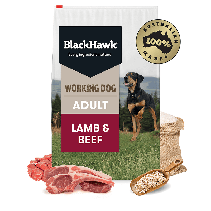 Black hawk lamb and beef
