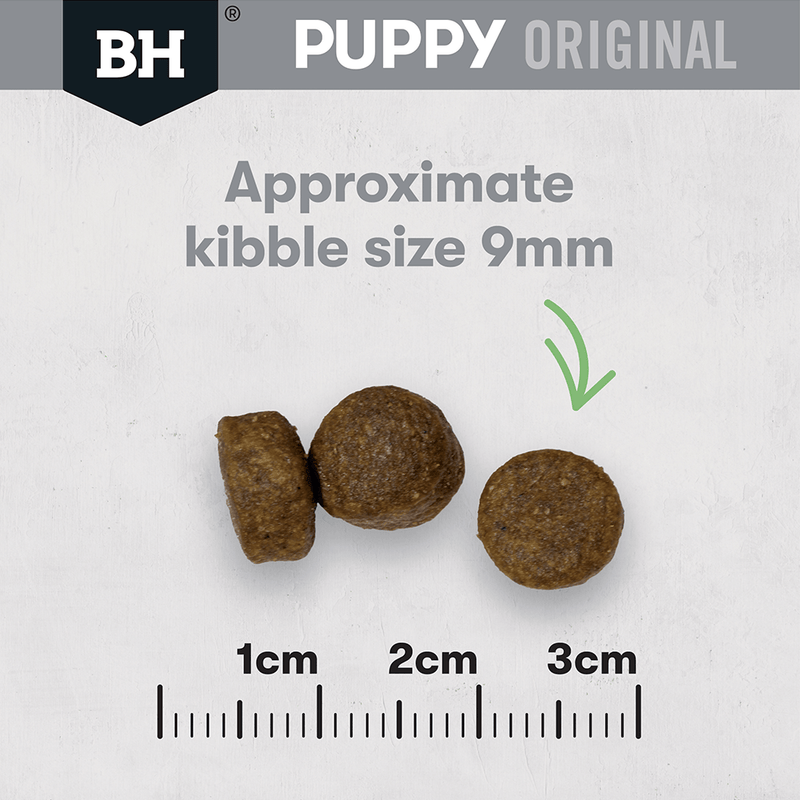 Medium breed kibble size