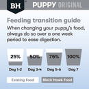 Feeding transition guide
