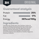 Ingredients of small bered lamb