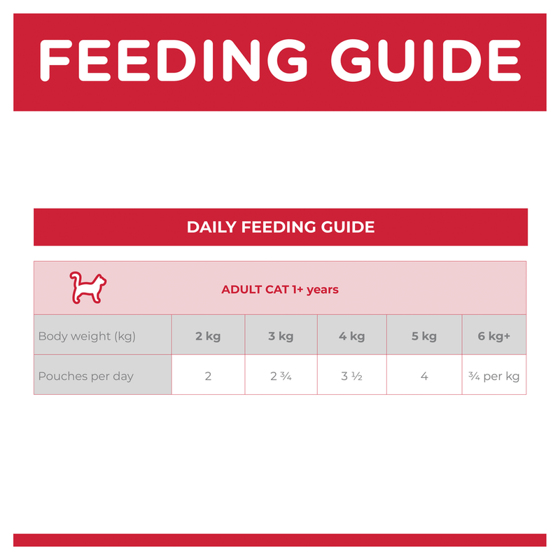 Perfect weight feeding guide