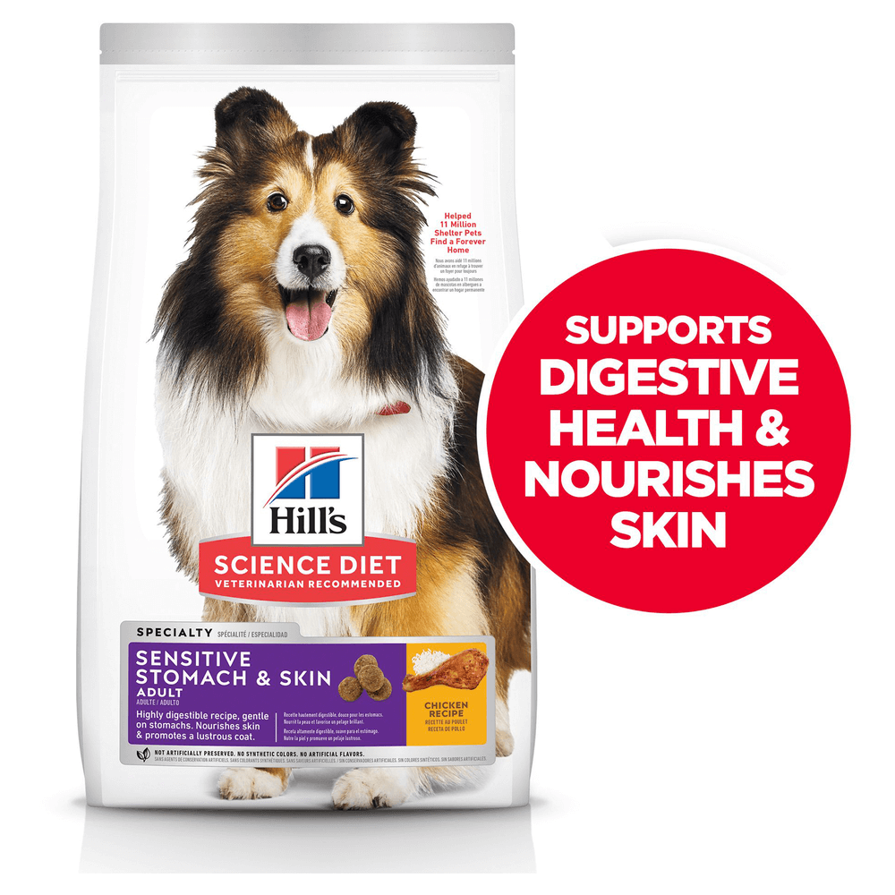 HILL S SCIENCE DIET CANINE SENSITIVE STOMACH SKIN 1.81KG