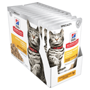 HILL'S SCIENCE DIET FELINE URINARY CHICKEN 85G 12PK BOX
