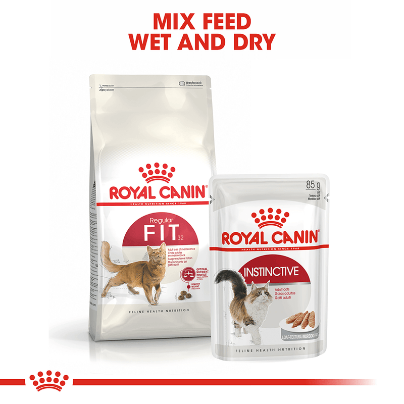 Royal canin mixed diet
