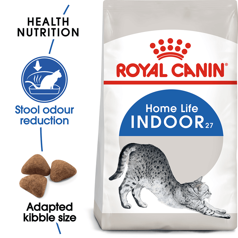 Indoor cat food
